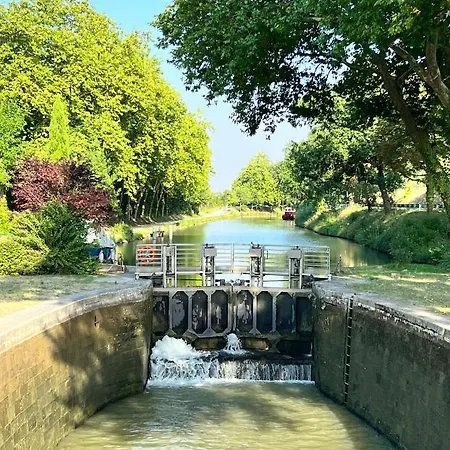 Peniche Dondon - Cocooning Sur Canal Du Midi Botel Avignonet-de-Lauragais