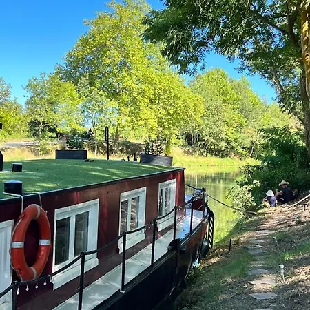 Péniche Dondon - Cocooning Sur Canal Du Midi Hotel en barco *