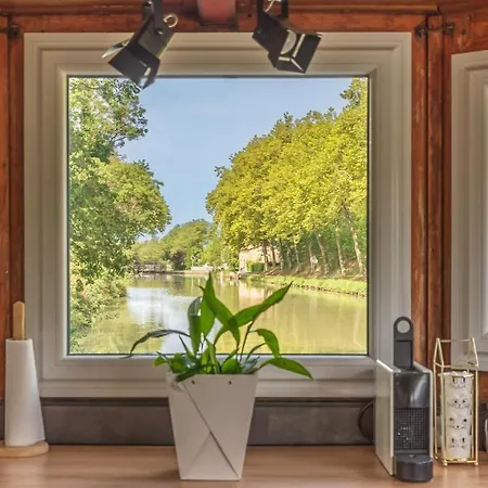 Péniche Dondon - Cocooning Sur Canal Du Midi Hotel en barco Avignonet-de-Lauragais