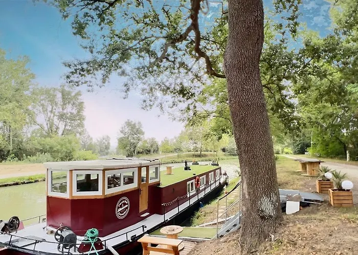 Bateau-hôtel Péniche Dondon - Cocooning Sur Canal Du Midi *